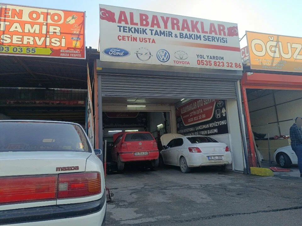 Araç bakım çalışması